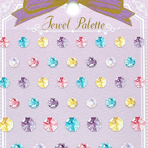[씰] 마인드웨이브 보석 스티커 : Jewel palette 원형 크리스탈