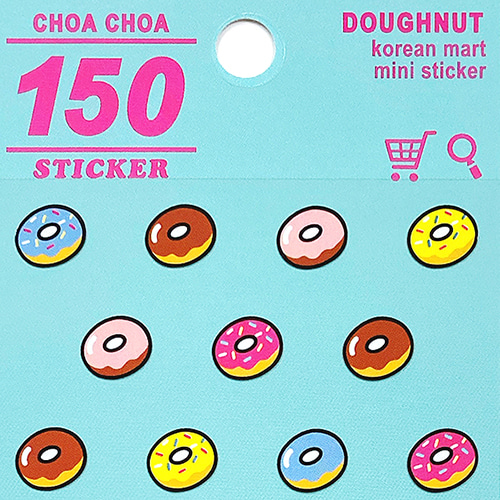 [씰] 마인드웨이브 CHOA CHOA 스티커 : 도넛