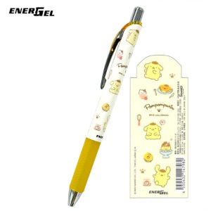 [펜] 펜텔 에너겔 캐릭터 볼펜 0.5mm 산리오 폼폼푸린 노랑