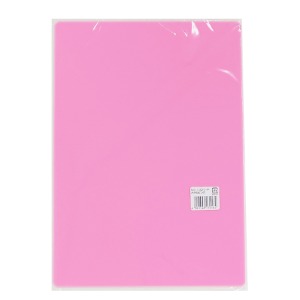 [책받침] 컬러 책받침 A4 핑크