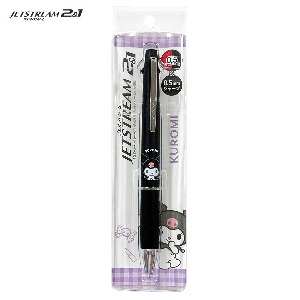 [펜] 산리오 제트스트림 2&amp;1 멀티펜 (쿠로미 블랙)