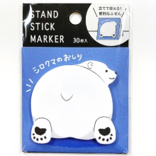 [포스트잇] 마인드웨이브 스탠드 스틱마커 : 백곰 엉덩이