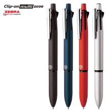 [펜] 제브라 클립온 멀티 2000 멀티펜 고급형 (4색볼펜+샤프) / 선물용 케이스