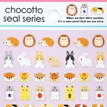 [씰] 초코토씰 chocotto seal series : 작은 동물들