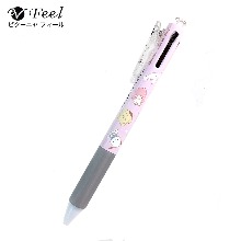 [펜] 펜텔 비쿠냐 필 2색 볼펜 : 산리오 캐릭터즈 핑크
